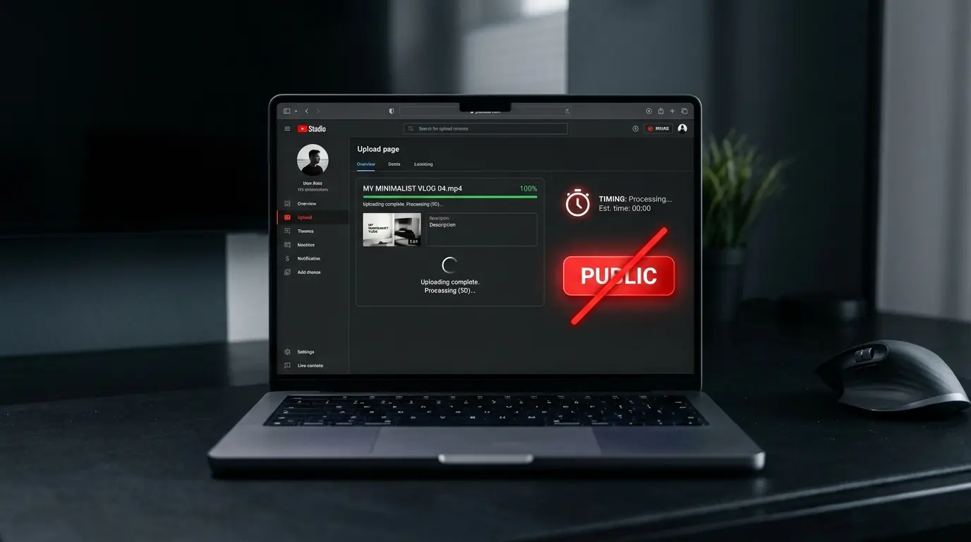 YouTube Upload Defaults configuration in Studio