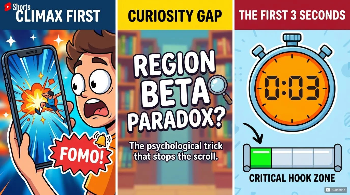 8 types of hooks for YouTube shorts to keep viewers watching