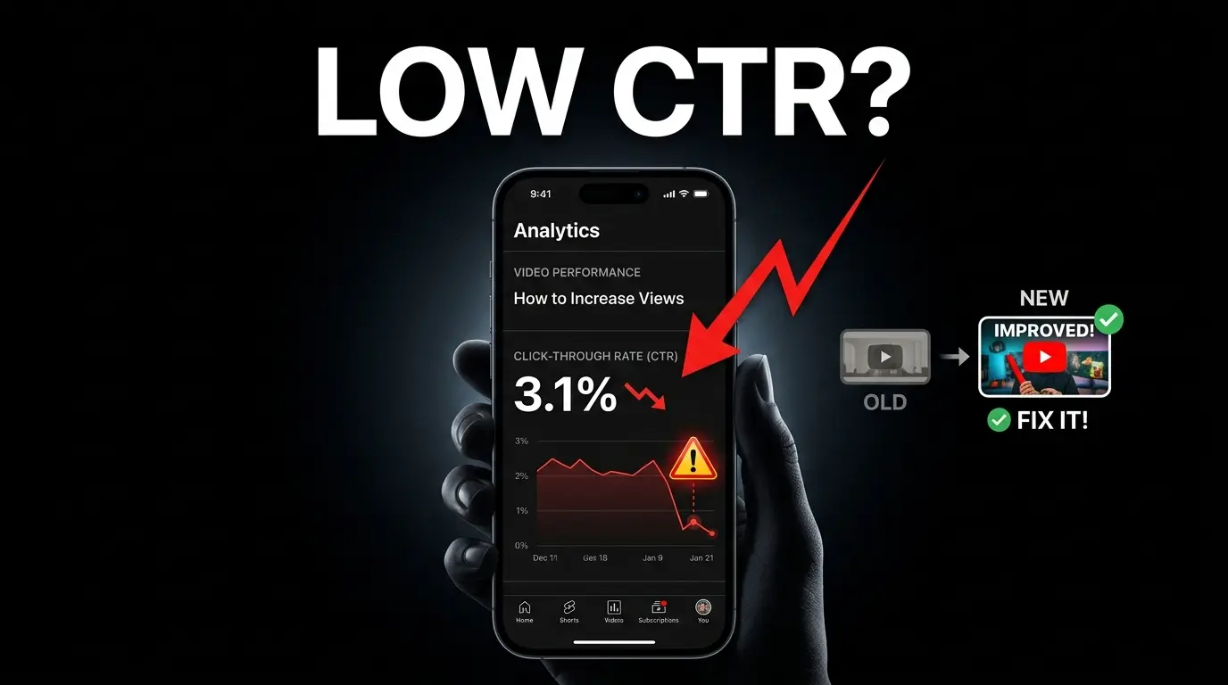 Monitoring YouTube video performance metrics