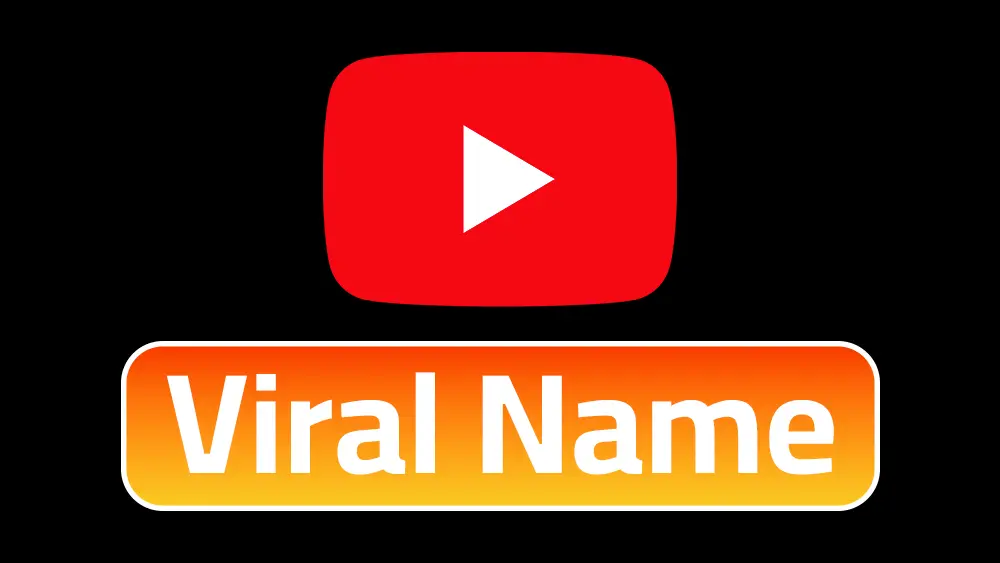 YouTube channel name brainstorming board showing naming formulas and availability checks for 2026