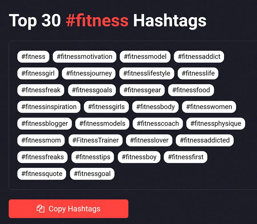 YouTube hashtags acting as context anchors for the algorithm