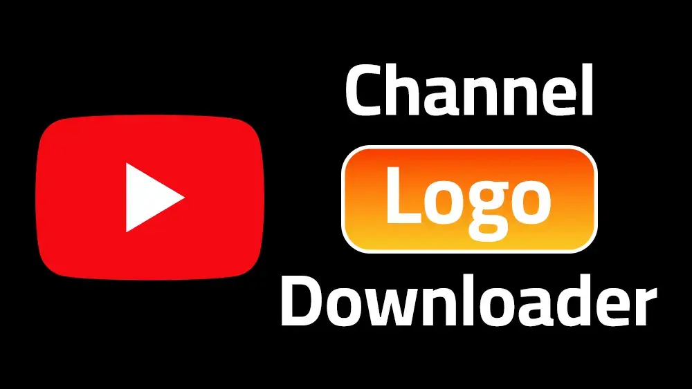 YouTube Logo Downloader tool showing a channel profile picture being downloaded in HD quality