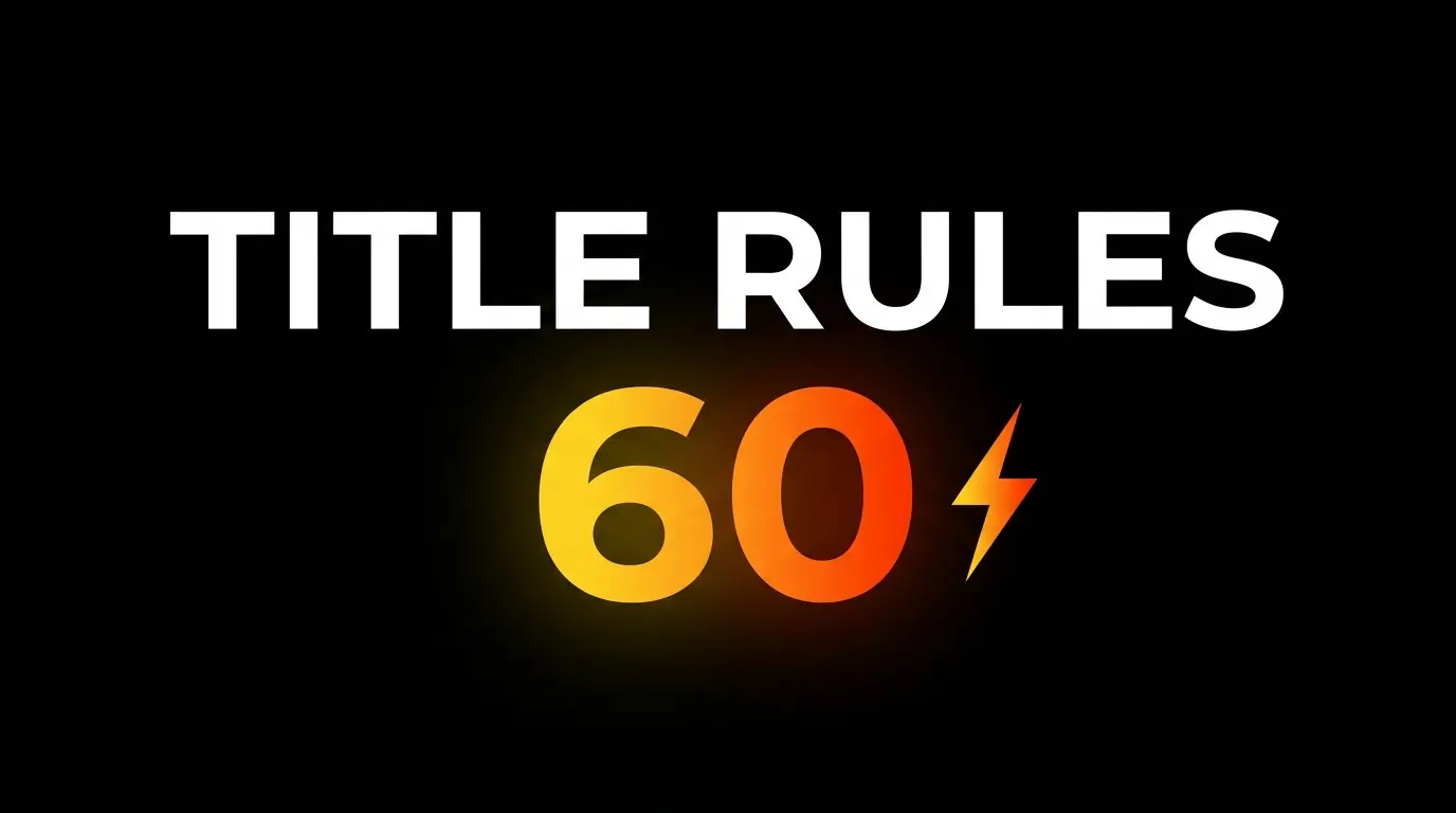 YouTube title best practices and viral formulas for 2026