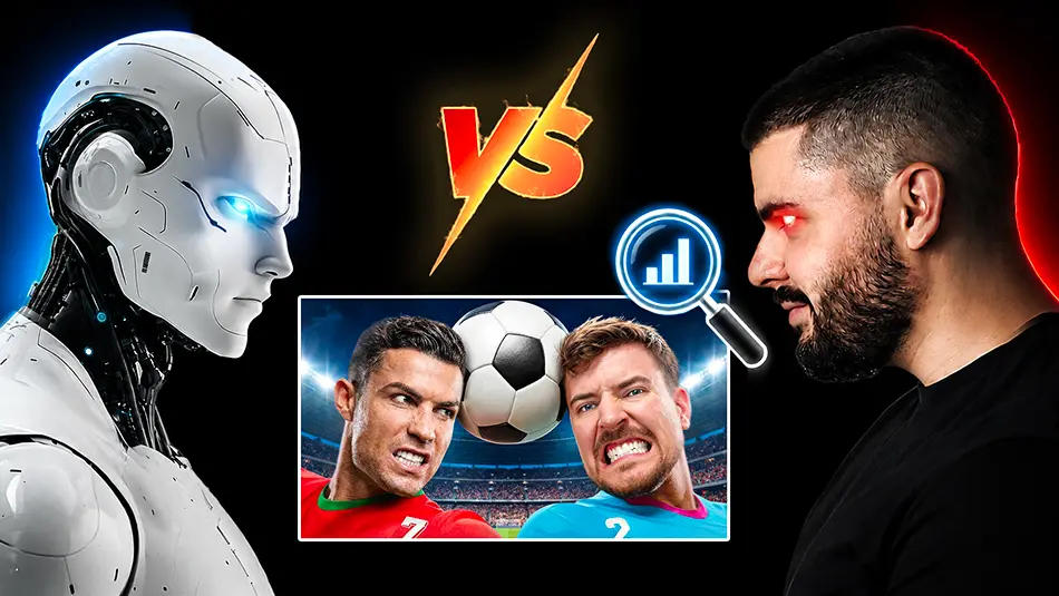 AI thumbnail analyzer versus real community voting - which predicts YouTube CTR better