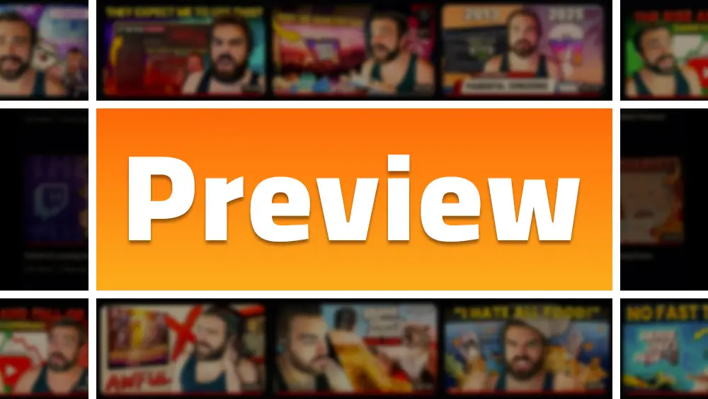 YouTube thumbnail preview and tester tool showing cross-device testing